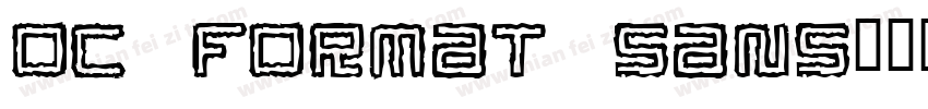 OC Format Sans字体转换